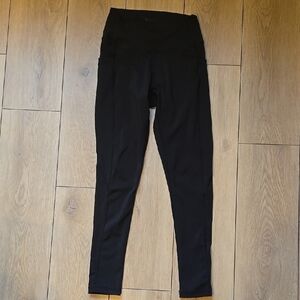 BUFFBUNNY LUNA Pocket Black High-Waisted Leggings SIZE S
